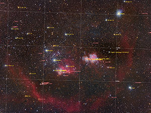 Bucle de Barnard (Orion) - anotado