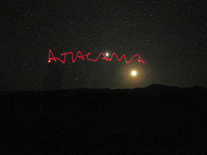 Atacama, Venus y la Luna