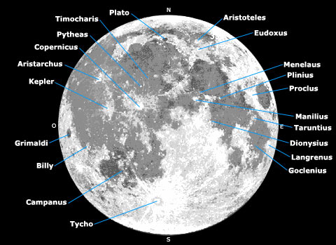 Mapa Lunar
