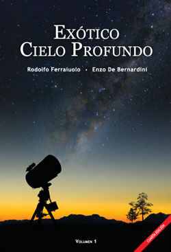 Libro Ex&oacute;tico Cielo Profundo