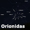 Lluvia de estrellas fugaces Orionidas