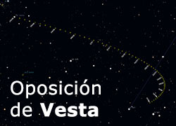 Oposición de Vesta 2018