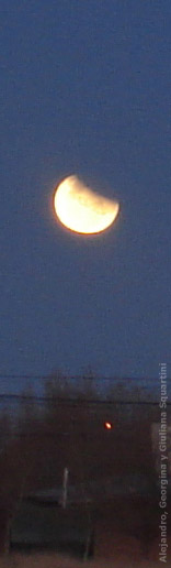 Eclipse Lunar Parcial :: Sur Astronómico