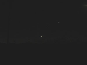 Venus y J�piter (28/02)