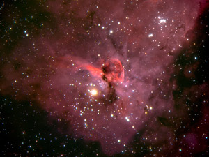 Nebulosa de Eta Carinae - NGC 3372