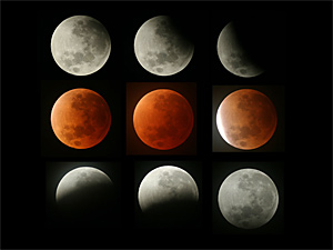 Eclipse Lunar Total :: Sur Astron�mico