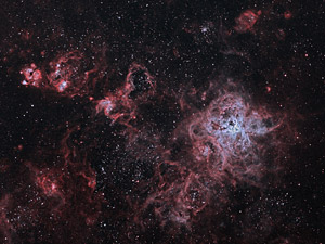 Nebulosa de la Tar�ntula (Bicolor)
