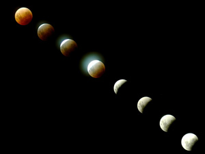 Eclipse Lunar Total :: Sur Astronómico