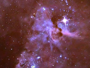 Eta Carinae Ha + RGB :: Sur Astronmico